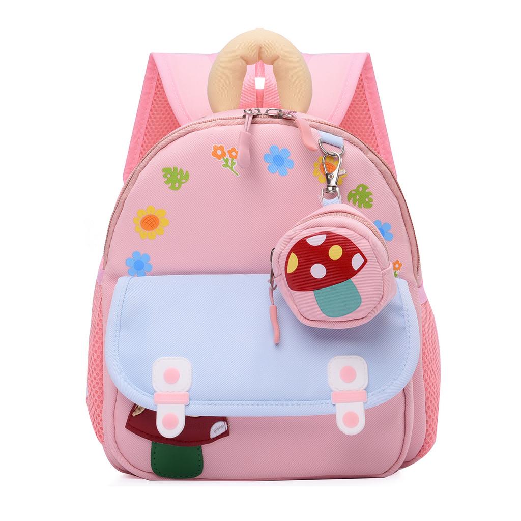 School bag cartoon boys and girls 3-6 years old children's backpack new lightweight versatile love baby backpack