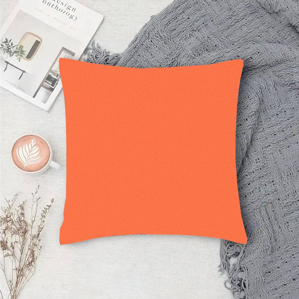 Candy colored pillowcase black and white solid color Pillow Case Fashion Square Pillowcase Bedroom Sofa Room Ins Decoration