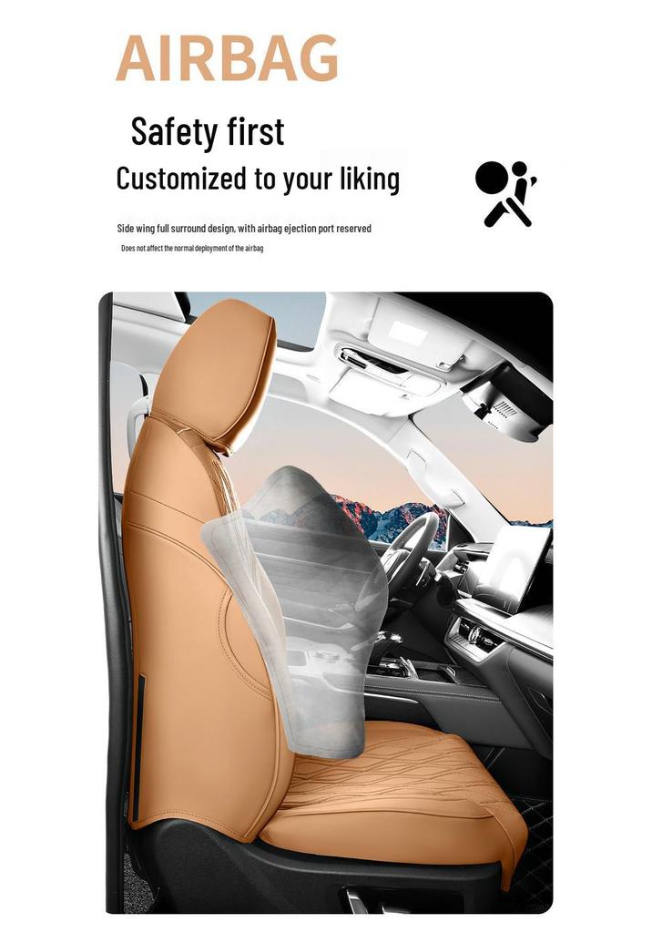 Great Wall Tank 500 All-Season Leather Ventilated Seat Cushion Cover