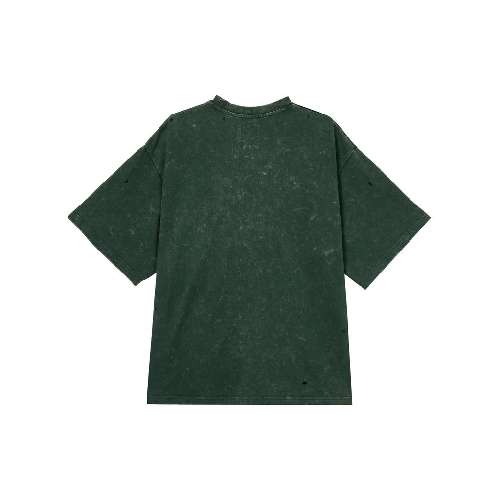 adidas X Song for the Mute Wash Tee Shadow Green Unisex Tops KA7994