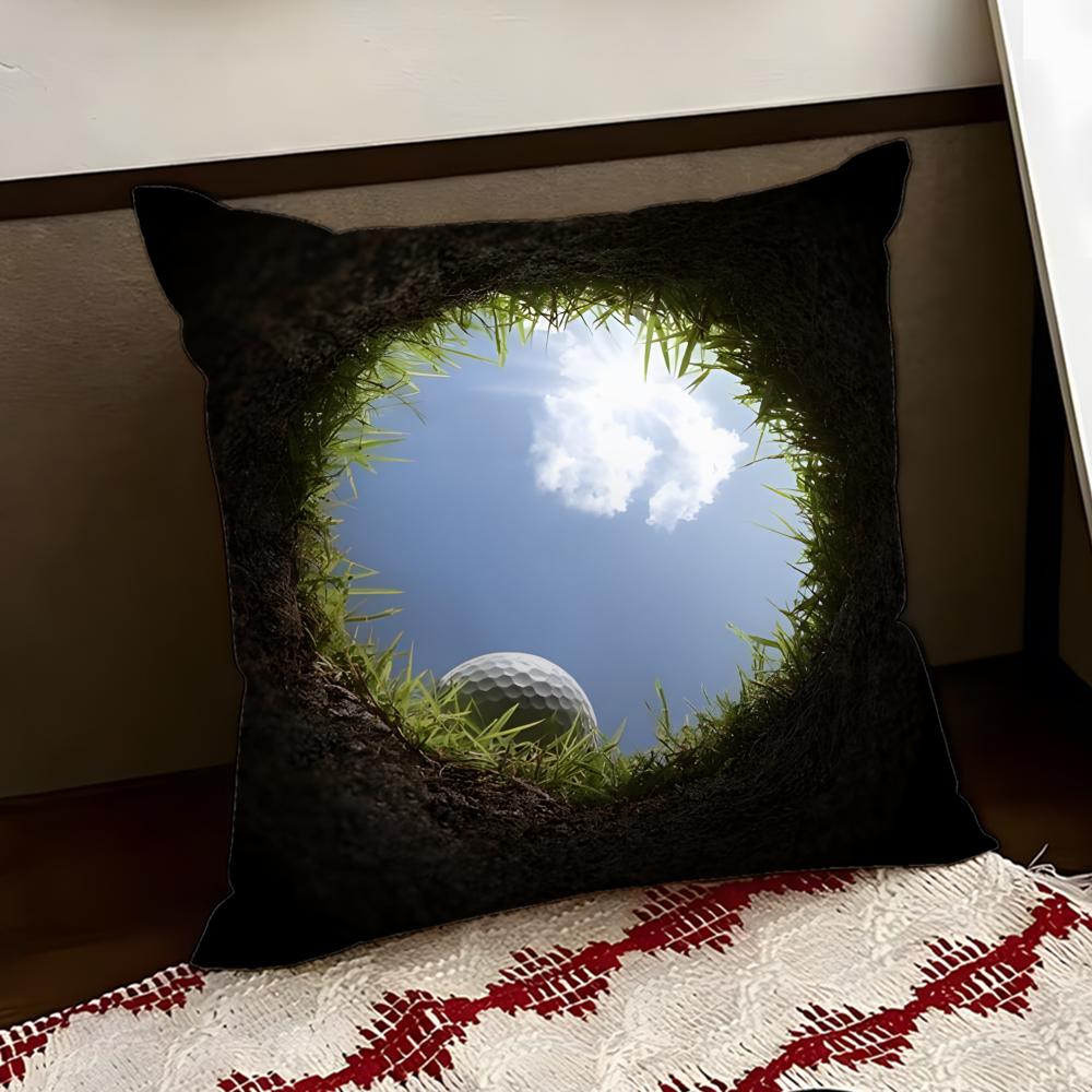 Brand TTitleistT Cushion Cover Reversible Soft Durable Pillow Cover Home  Car MultiScene Use for Daily Comfort