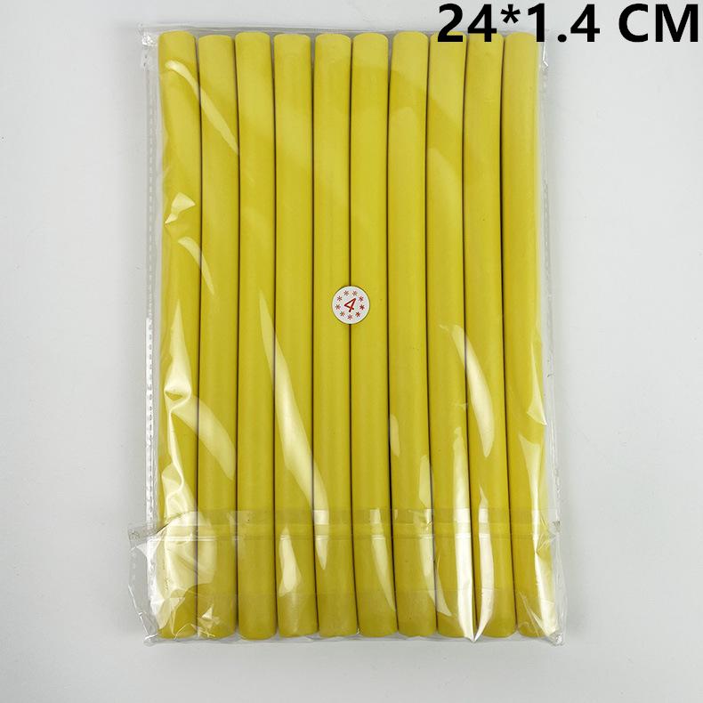 10-teiliges Set mit flexiblen Lockenstäben zum Lockendrehen, flexiblen Stäben, Lockenwicklern ohne Hitze, weicher Schaumstoff für kurzes, mittellanges und langes Haar