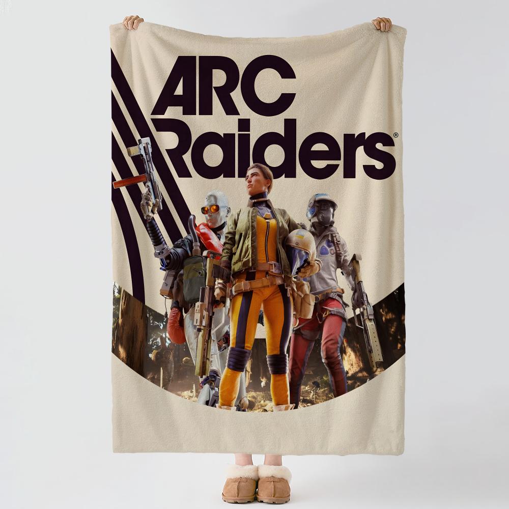 Game A-ARC Raiders-s Throw Thick Comfort Flannel Quilt, Multi-scene Use Indoor Outdoor Daily Nap