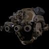 Tactical GPNVG18 Binocular Night Vision Model Thermal Fusion Version Airsoft Helmet Mount Decoration Accessories Props