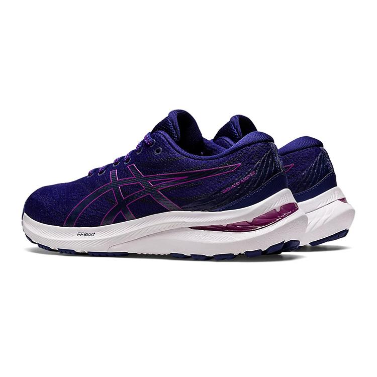 Nye Asics GEL KAYANO 29 Sklisikre og Slitesterke Pustende Lav Topp Løpesko for Barn Mørkelilla Tenåringer 1014A275-401