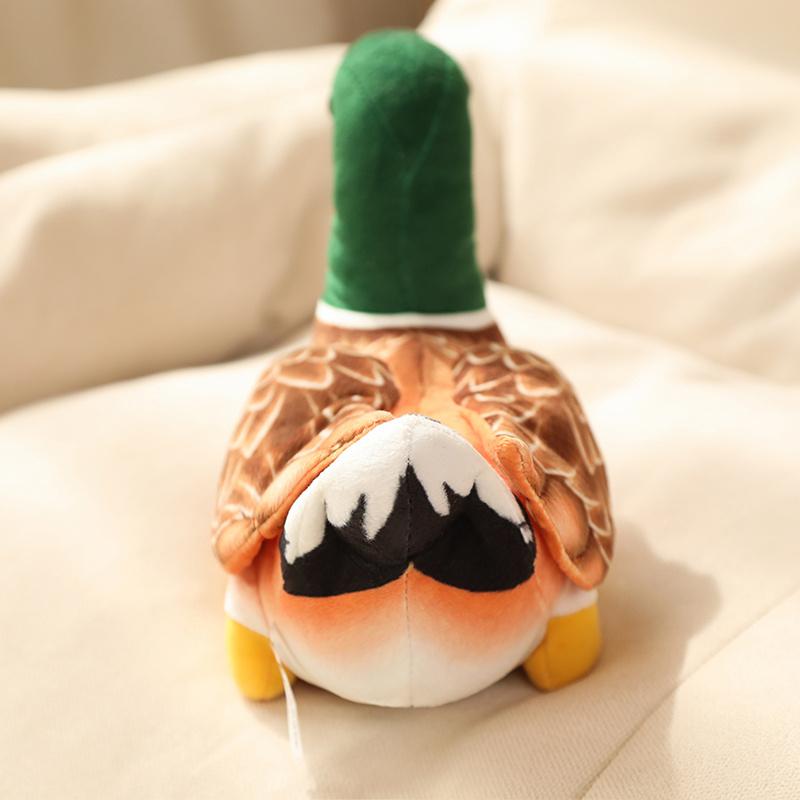 29Cm Cute Duck Plush Toy Stuffed Animals Soft Doll Simulation Brown Ducks Plushie Christmas