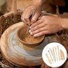 12Pcs Pottery Clay Sculpting Modeling Tool Set Double-Sided Clay Sculpture Tool Set Wooden Modeling Clay Sculpting Tools Kit
