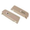 1 Pair Sun Visor Replacement Left and Right with Makeup Mirror Beige 83280 SNA A01ZB for Civic 2006