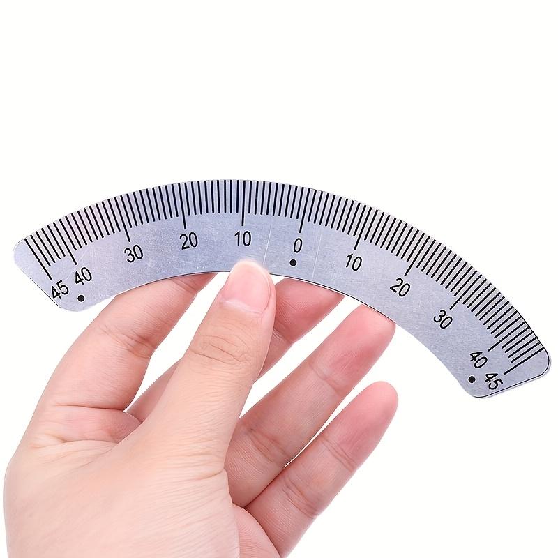 Single-piece 45-degree Angle Measuring Tool for Measurement and Calibration