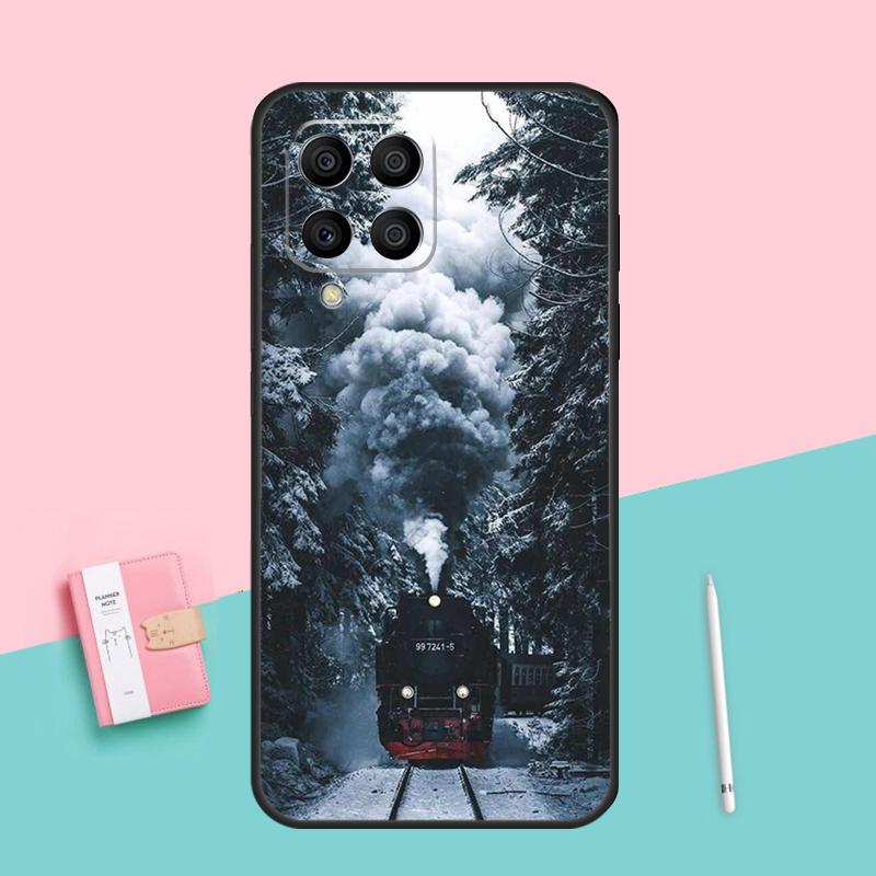Train Railway Travel For Samsung Galaxy M32 M52 M31 M16 M11 M21 M13 M33 M35 M53 M55 M15 M14 M34 M54 M12 M06 Case