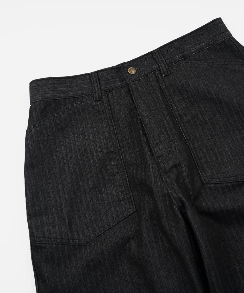 FRIZMWORKS Army Denim Fatigue Pants _ Black
