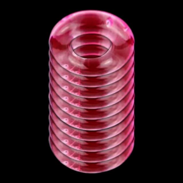 10 STÜCKE Donuts Penisringe TPE Silikon Haltbarer Penisring Erwachsene Männer Ejakulation Verzögerung Penisvergrößerung Sexspielzeug für männliches Geschlecht