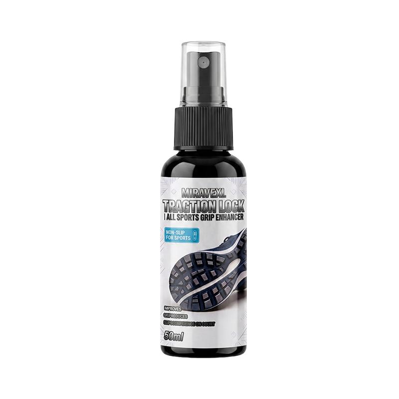 Spray Antiscivolo per Scarpe 50ml Miglioratore di Trazione Liquido Antiscivolo per Suole per Sport da Campo come Pallacanestro Pallavolo Tennis Palestra Scarpe da Ginnastica