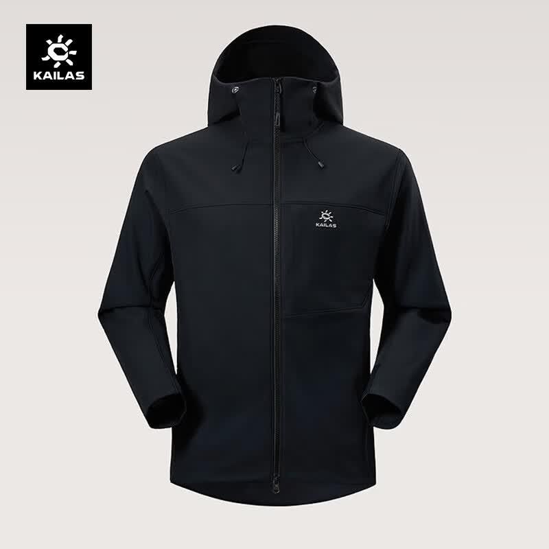 KAILAS Men s Fleece-Lined Windproof Softshell Jacket XL