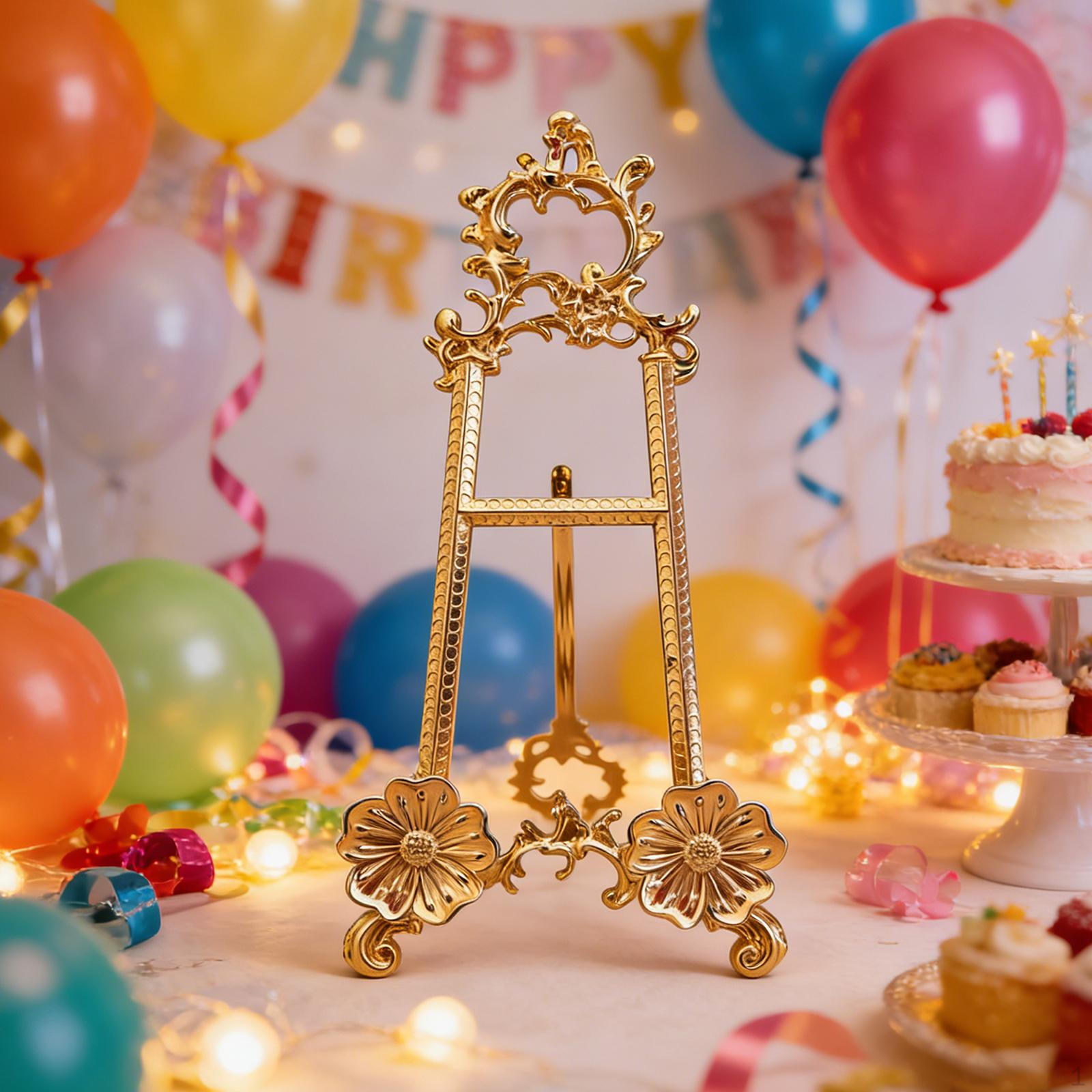 Easel Stand Picture Metal Display