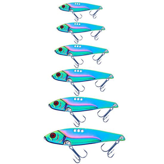 Lightweight VIB Lure Baits Sharp Bright Color Angle Fishing
