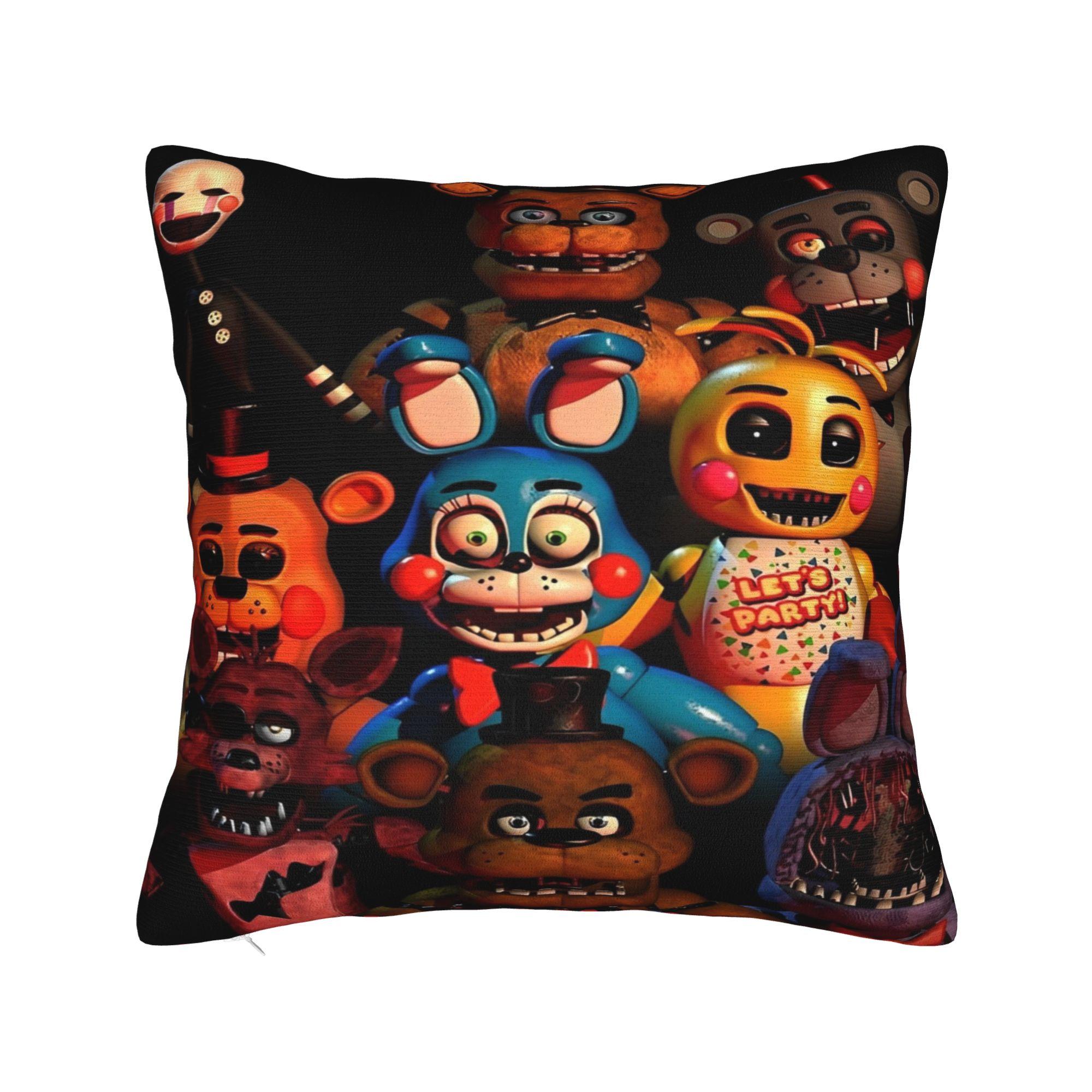 Наволочка FNAF At Freddys Графическая Наволочка Для Гостиной Стула Современные Наволочки 30x30cm 12x12in