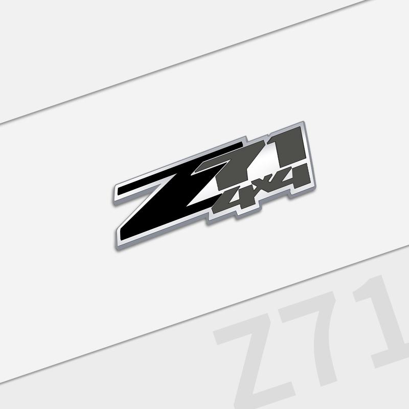 Auto Metall Für Chevrolet Z71 4X4 Kühlergrill Logo Silverado Sierra Tahoe Suburban 1500 Chevy Camaro Aveo Trax Auto Abzeichen Kofferraum Aufkleber