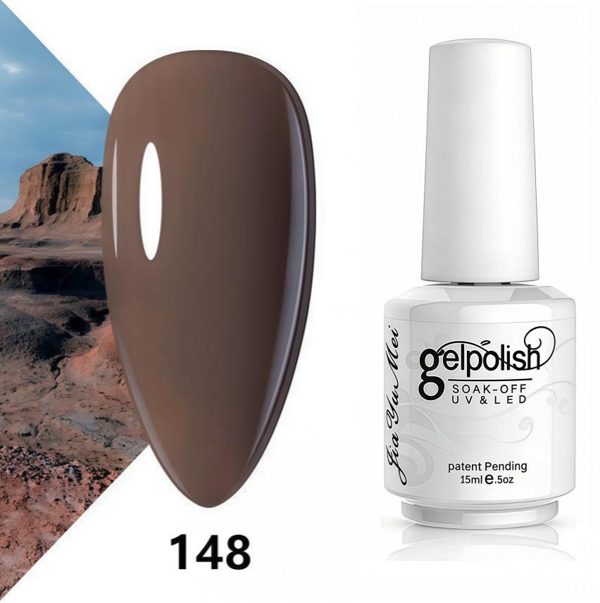 Koudan Long-lasting Gel Nail Polish Set - Firm Base & Top Coat
