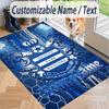 Custom Text Printed Rug Queens Park Rangers FC Non Slip Floor Carpet For Home Room Decor