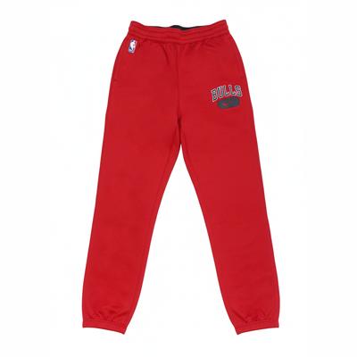 X NBA Chicago Bulls Větruodolné Teplé Minimalistické Módní Elastický Pas Manžety Dlouhé Sportovní Kalhoty Dětské Kalhoty Červené 3Z2B7FELM-BUL