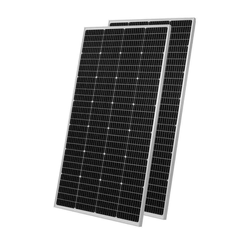 400W 12V Complete Solar Power Kit, 2PCS 200W Monocrystalline Solar Panels + 12.8V 100Ah LiFePO Battery + 40A MPPT Charge Controller + 1000W Power