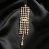 European Luxury Diamond Tassel Bracelet - High-End, Fashionable, Versatile Banquet Design.