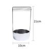 Brush Washer with Perforated Strainer Insert Compact for Oil Painters
