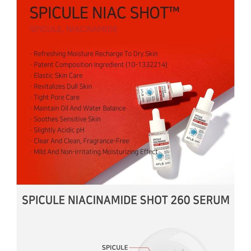 APLB - Spicule Niacinamide Shot 260 Serum