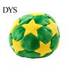 Lightweight Football Bag Portable Soccer Footbag for Kids, Soft Juggling Ball, Group Fun Toy Handmade Colorful Hacky Kick Balls Backyard Beach