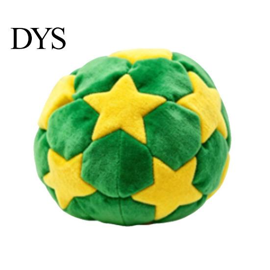 Lightweight Football Bag Portable Soccer Footbag for Kids, Soft Juggling Ball, Group Fun Toy Handmade Colorful Hacky Kick Balls Backyard Beach