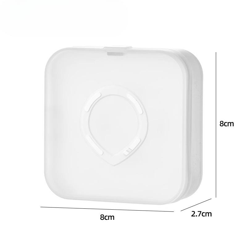 Cotton Candy Powder Puff Storage Box Travel Portable and Breathable Powder Puff Storage Box Powder Puff Box