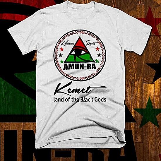 Футболка Kemet История Черных Африканский Меланин Африканская Египетская Гордость Свобода XL