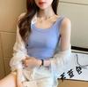 Trendy Korean Anti-Exposure Sleeveless Camisole for Women - Summer Slim Fit Douyin Favorite