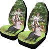 Custom Car Seat Covers Personalized Image Text Logo,  Universal Car Decoratio Accessories for Trucks Van Sedan SUV