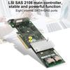 D2616 SAS2108 SATA SAS Raid 6Gbs 512M Cache Array Controller Card Low Baffle