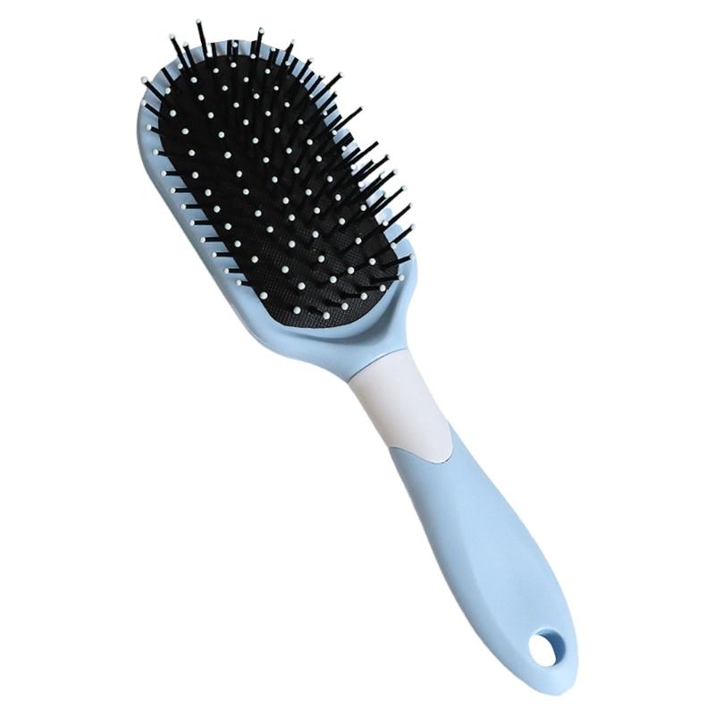 Curly Hair Brush Detangle Hair Brush Hair Styling Brush Massage Comb Curl Defining Brush for Woman небесно-голубой