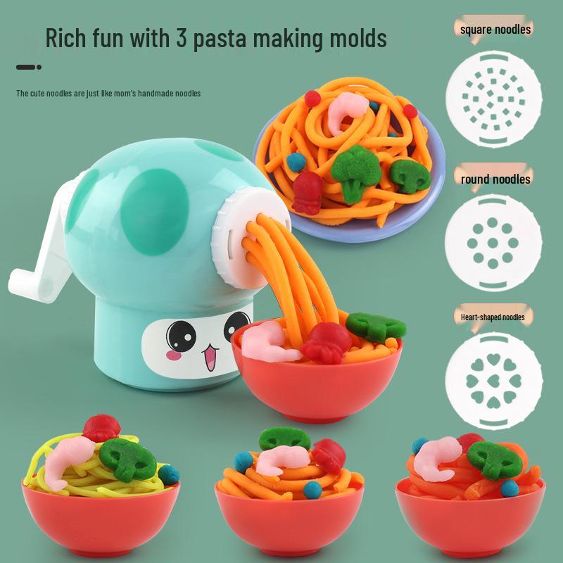 Mushroom Noodle Maker & Dumpling Mold Play-Doh Set for Kids