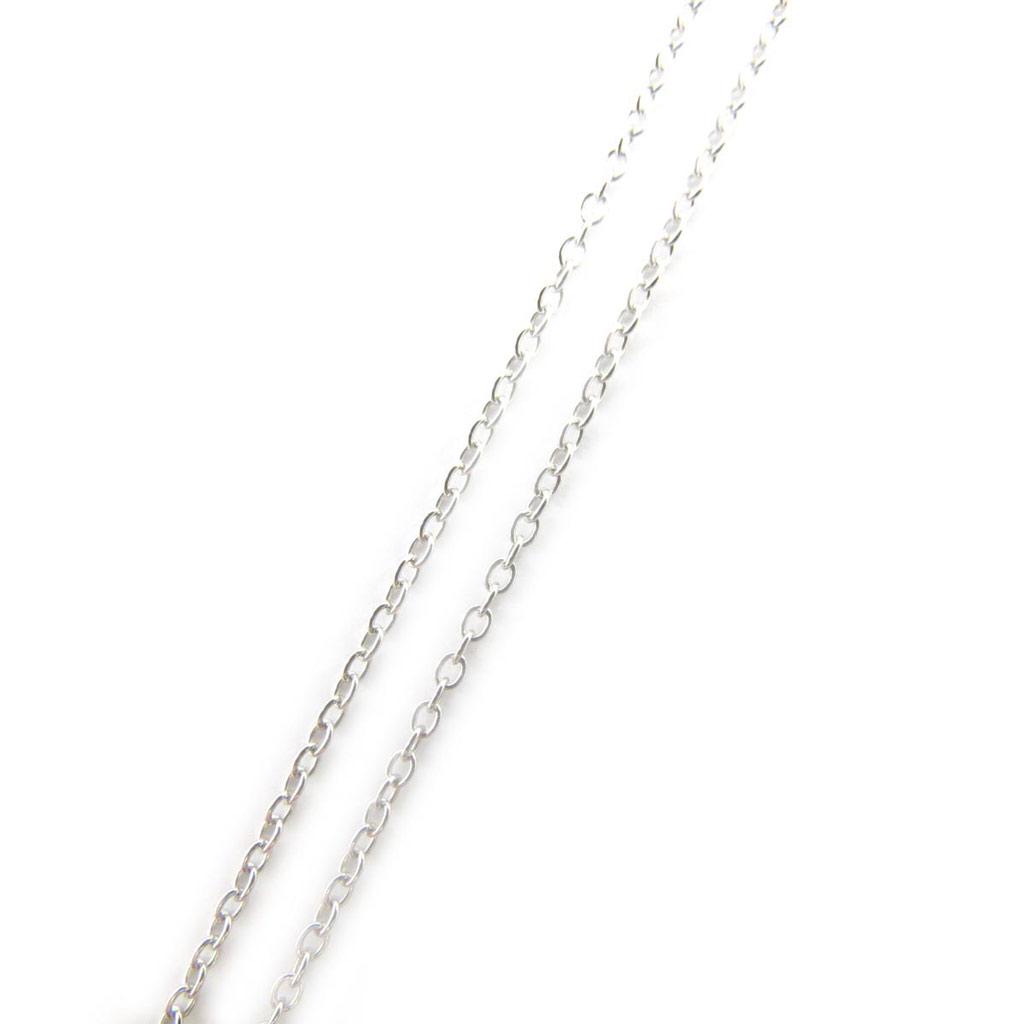 Les Trésors De Lily [J5713] - Silver Necklace 'Opal Goddess' Silver White (rhodium-plated) - 35x10 Mm