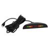 Car Reverse Sensor System 4 Sensors Digital Display Colorful Warning Bar Buzzer Alert Vehicle