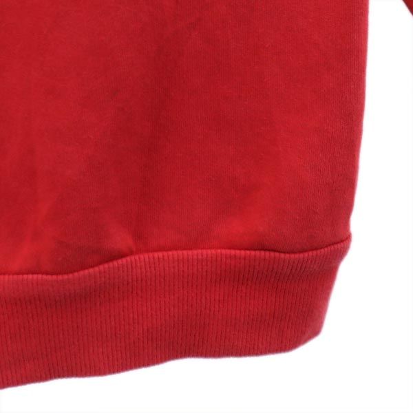 LACOSTE Sweatshirts 14 Red Back brushed Men's Used