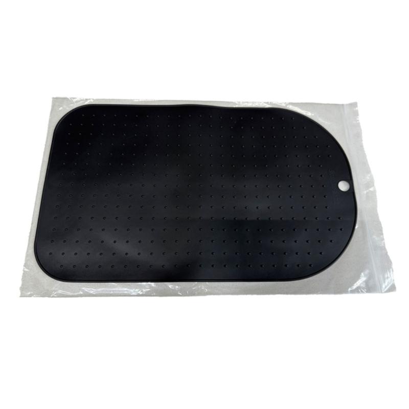 Nonslip Food Processor Base Mat Heat Resistant Silicone Texture Collection Tray Food Processor Accessories for Kitchen