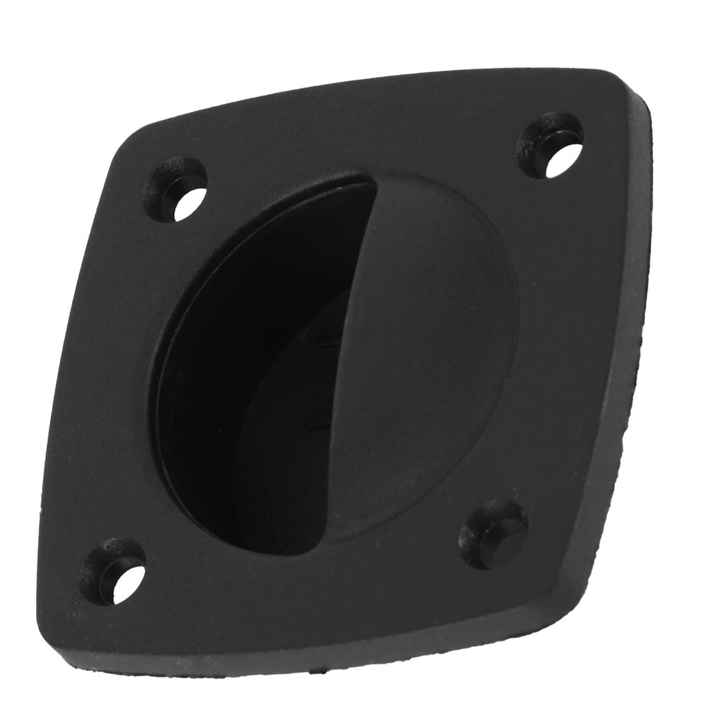 Pull Handle Nylon Deck Hatch Handle Accessory for Marine Yacht Fishing Boat Black