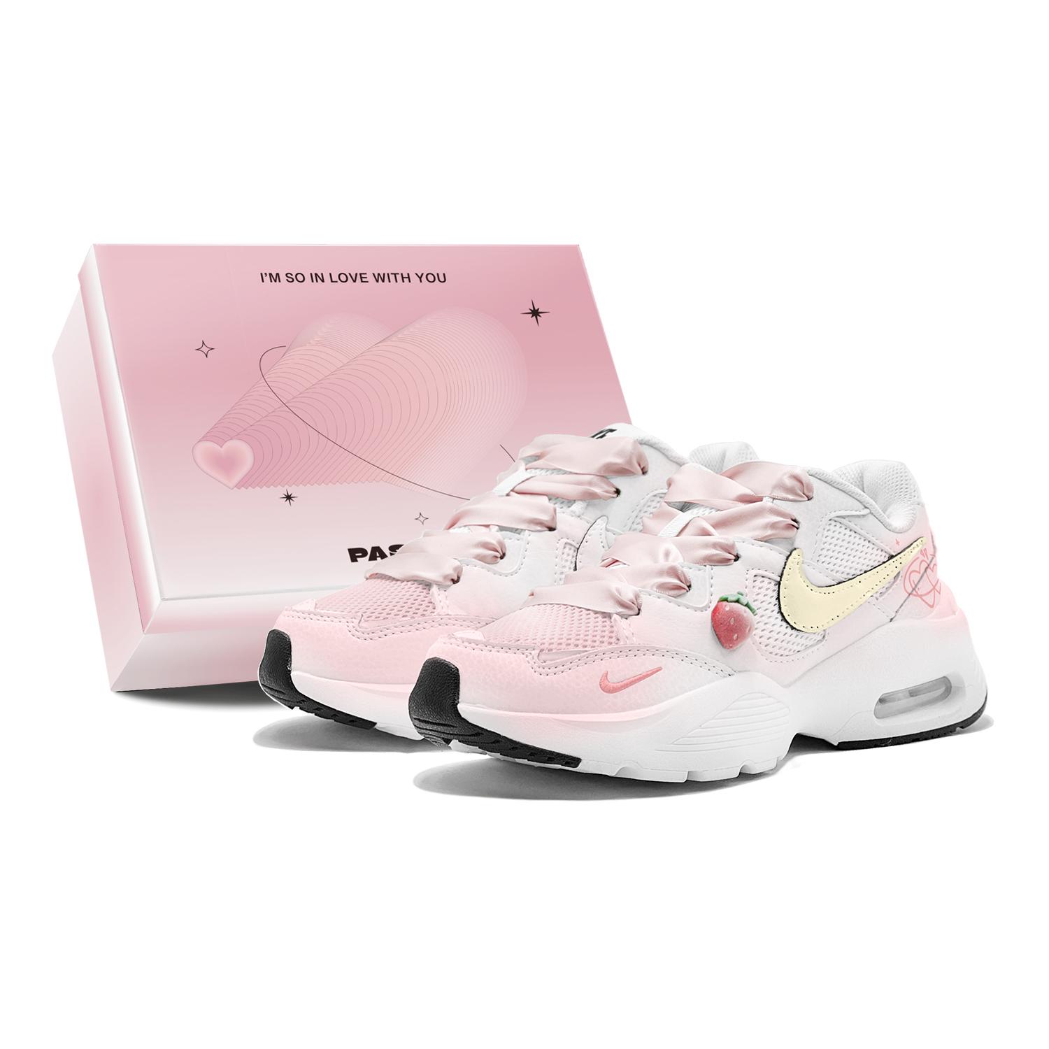 

Nike Air Max Fusion Cushioning Slip Resistant Breathable Cushioning Slip Resistant Breathable Low top Casual Shoes CJ1671-100(TeamS2-S-BOX) 39