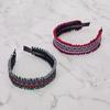 LALA Frill Headband P-Navy