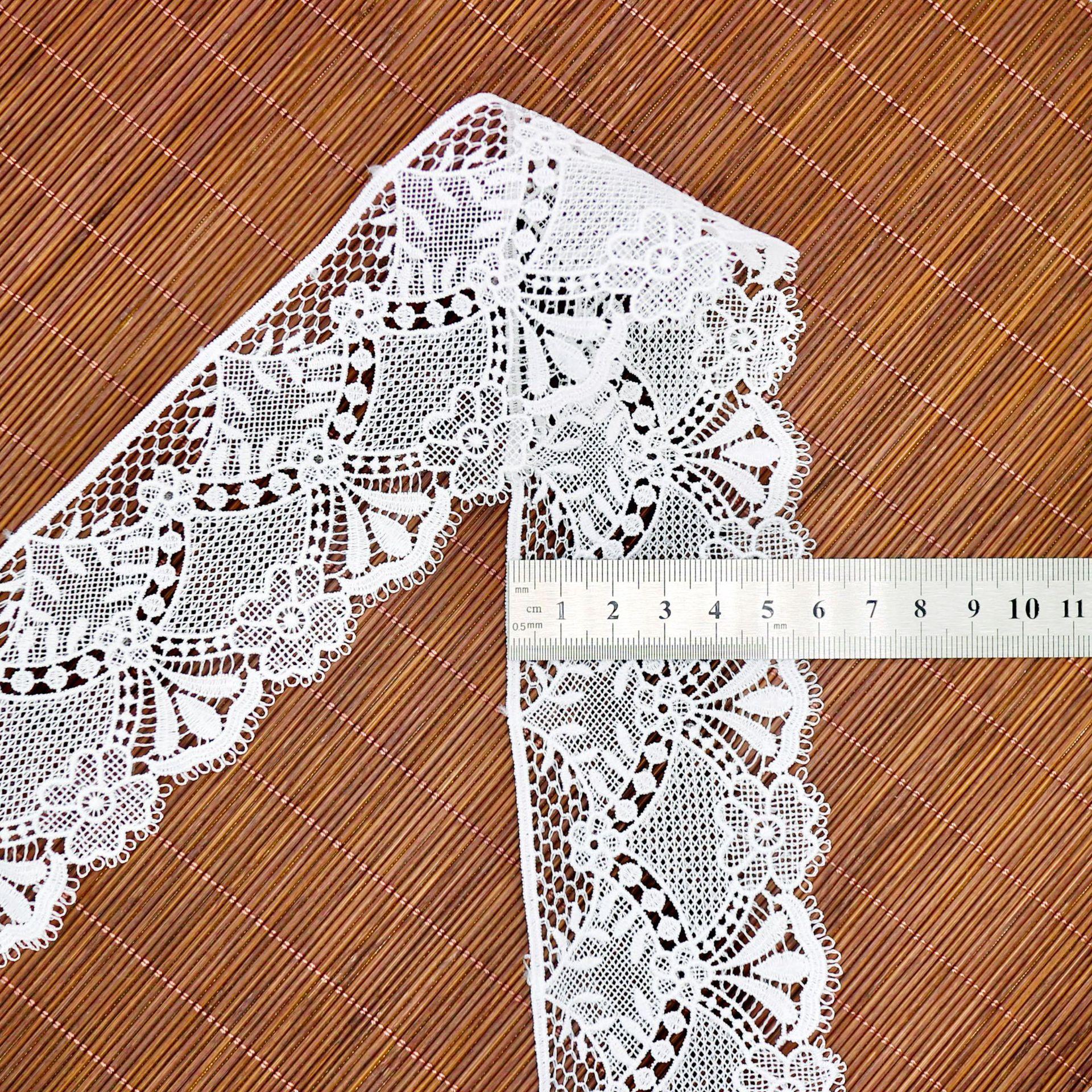 

Изысканное свадебное платье из молочного шелка с кружевом, одежда, аксессуары для домашнего текстиля, водорастворимая вышивка F3964