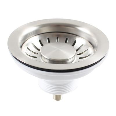114MM Kitchen Sink Strainer with Stainless Steel Drain Basket for Washing Basin Designed To Prevent Clogs and Improve Drainage