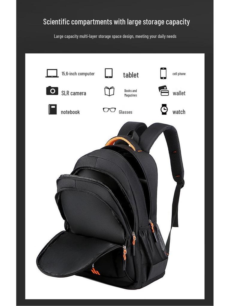 Unisex Large Capacity Business & Travel Laptop Backpack for Students