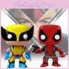 Deadpool Wolverine Pvc Figure Model Toy Doll Collectibles Souvenir Fans