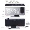 Alarm Clock Multifunctional Electronic Digital Clock Luminous Alarm Clock Radio Projection Clock DC5V Power Supply